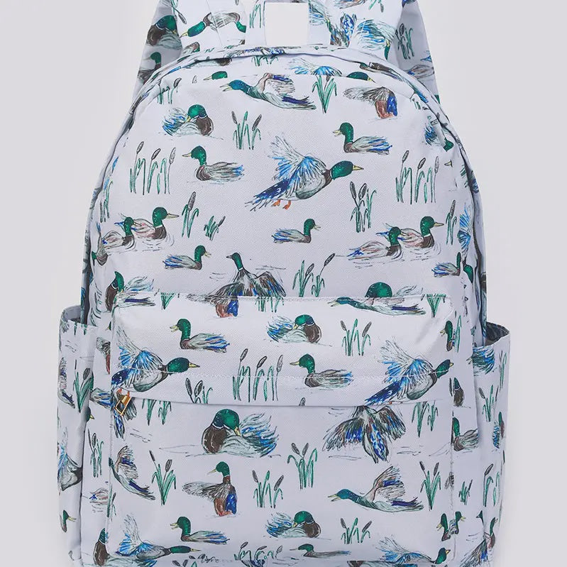 Sassy Kids Kids Backpack with Duck Print