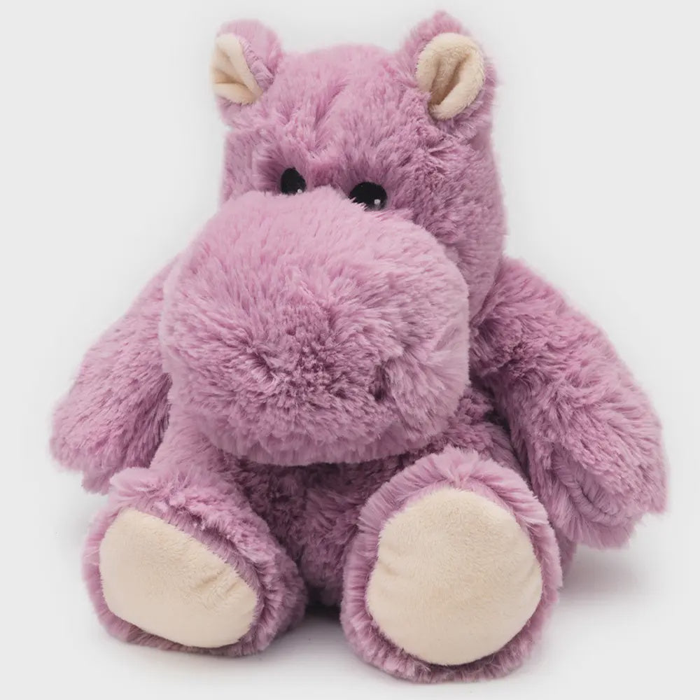 Warmies Purple Hippo Microwavable Plush