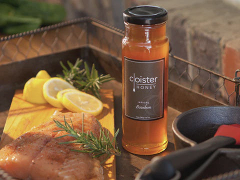 Cloister Honey 12oz Bourbon Infused Honey