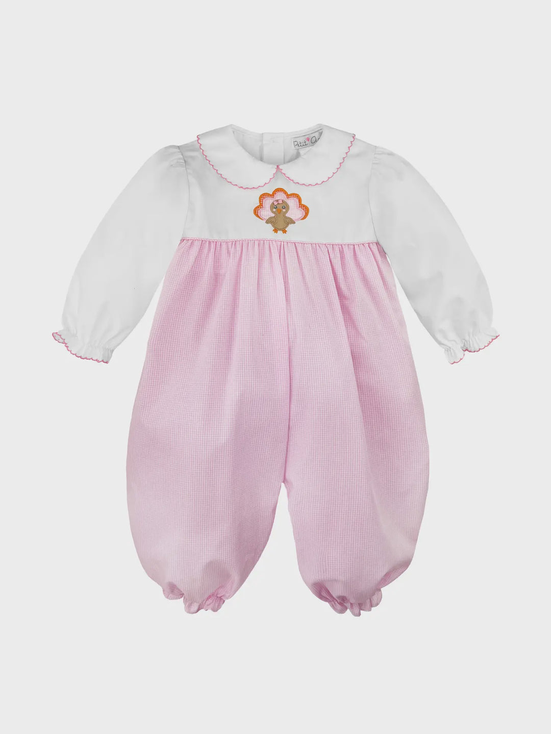 Pink Turkey Applique Longall