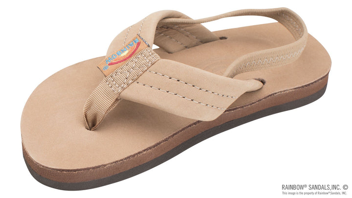 Rainbow Sandals Kids Premier Leather 1" Strap - Sierra Brown