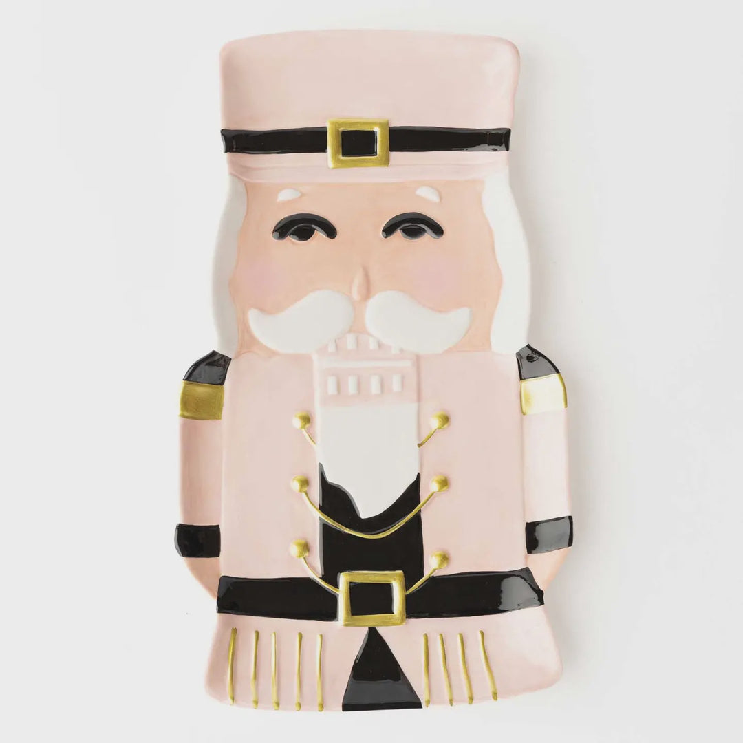 Oak Lane Pink Nutcracker Platter