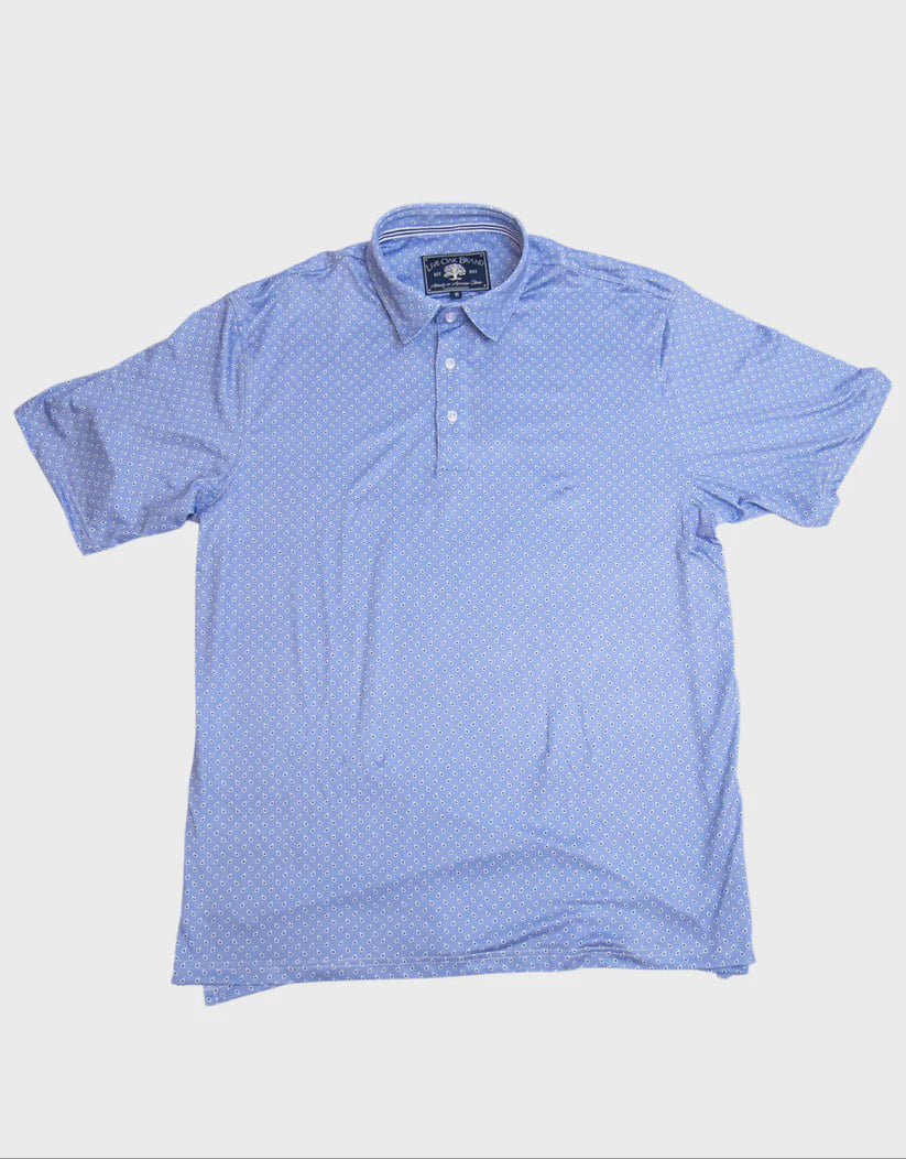 Live Oak Lavender Paisley Performance Polo