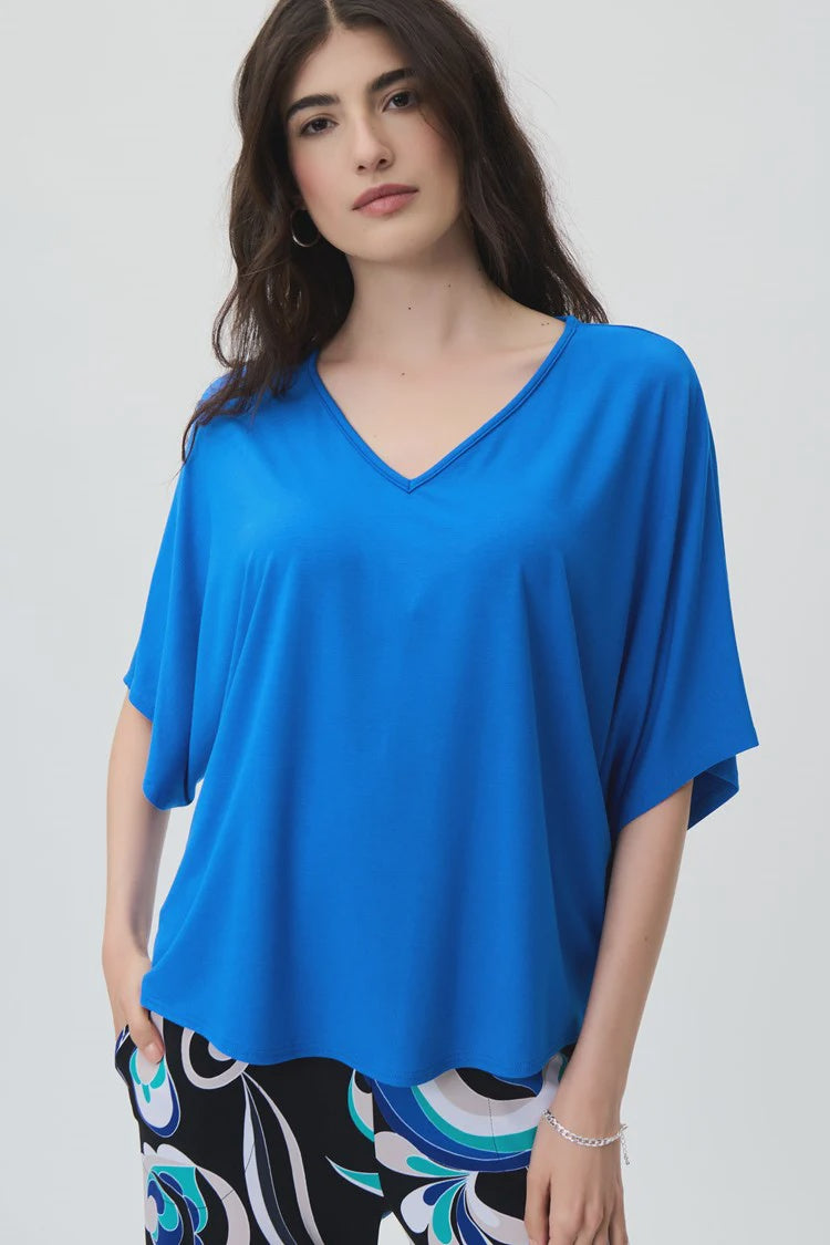 Joseph Ribkoff Dolman Sleeves Boxy Top