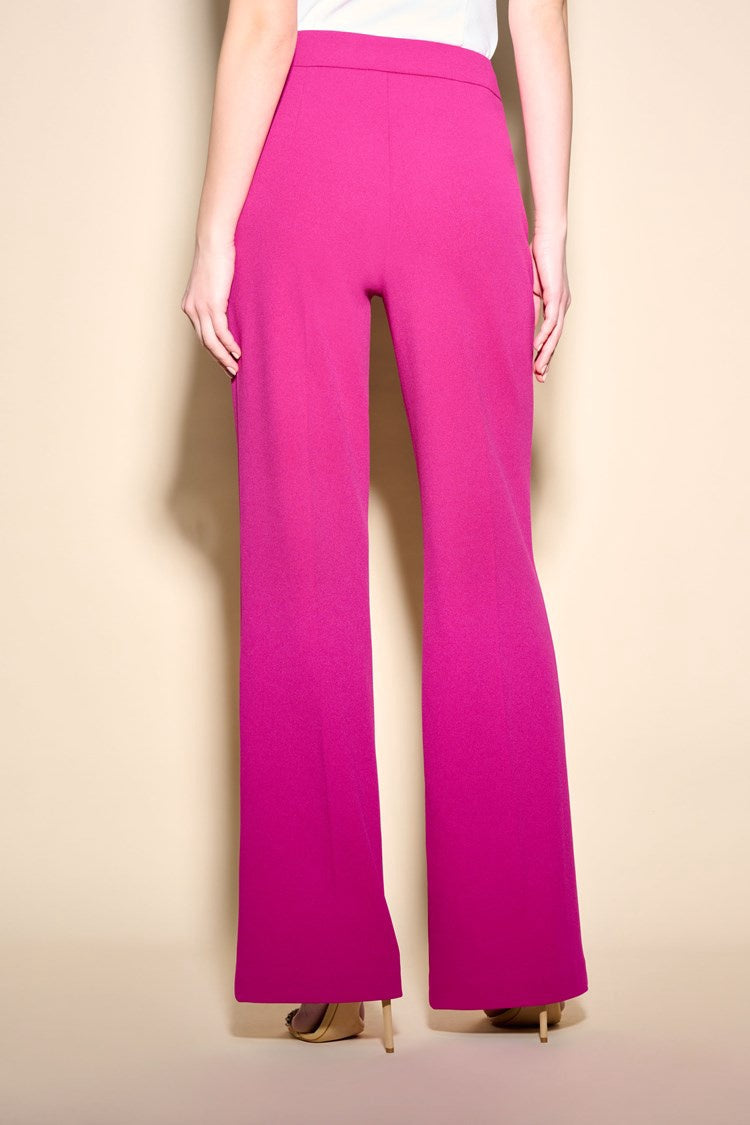 Joseph Ribkoff Scuba Opulence Crepe Wide-Leg Pull-On Pants