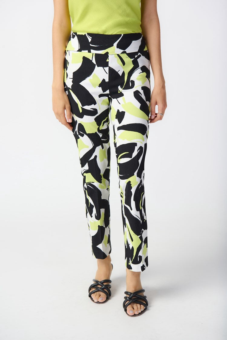 Joseph Ribkoff Abstract Print Mikkennium Pull-On Pants