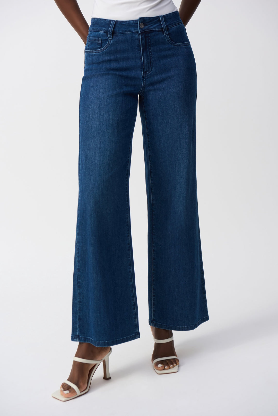 Joseph Ribkoff Classic Wide-Leg Stretch Jeans