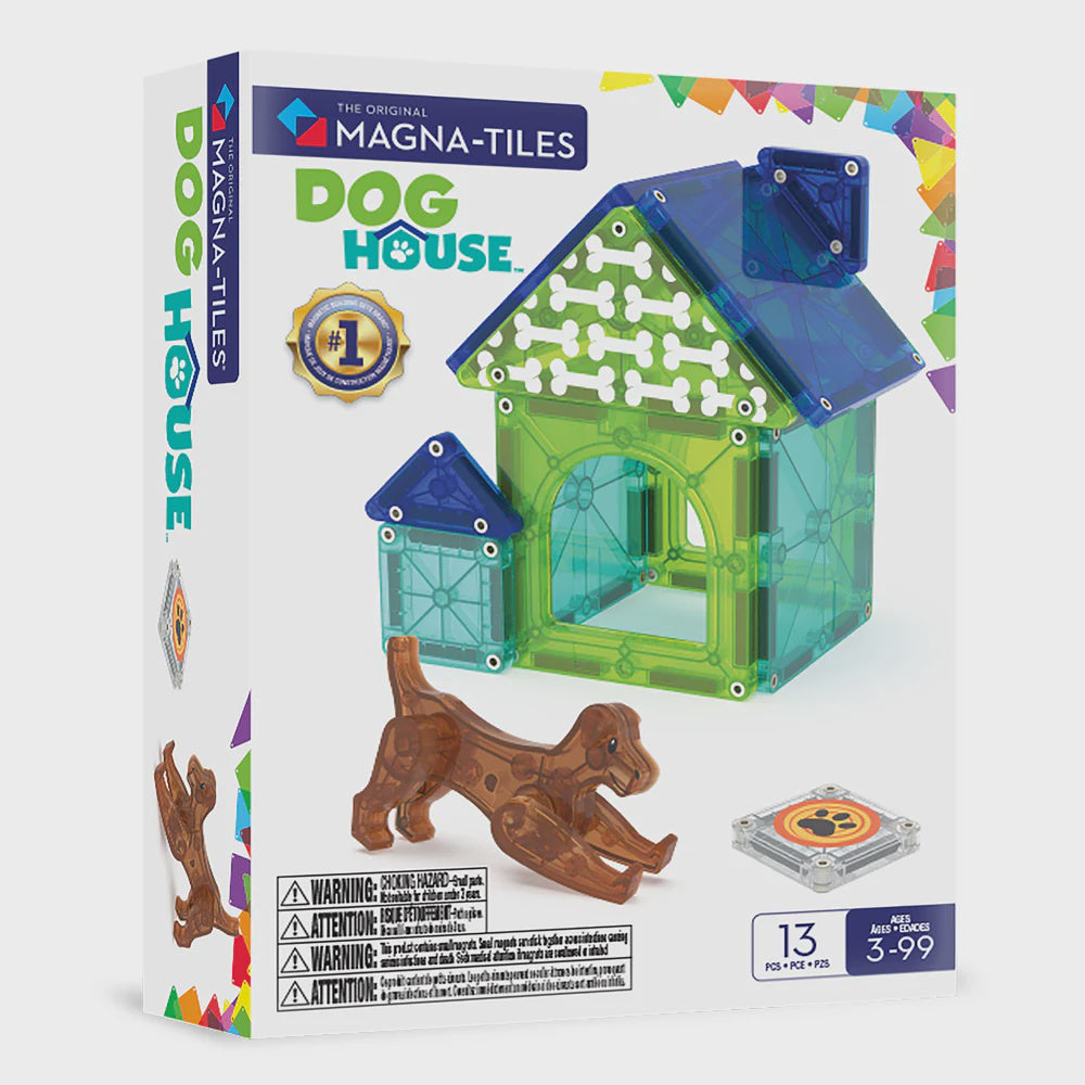 Magna-Tiles Dog   House- 13 Piece Set