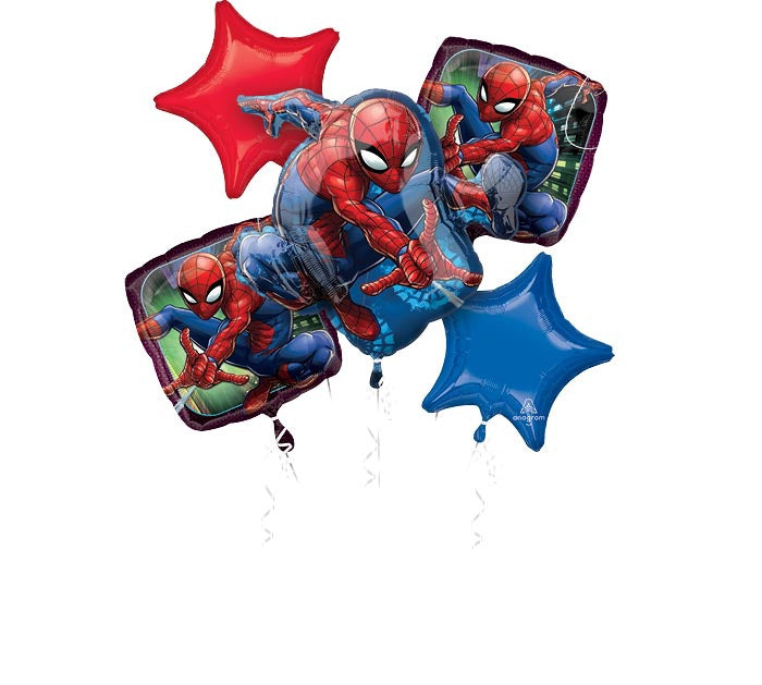Marvel Spider Man Balloon Bouquet