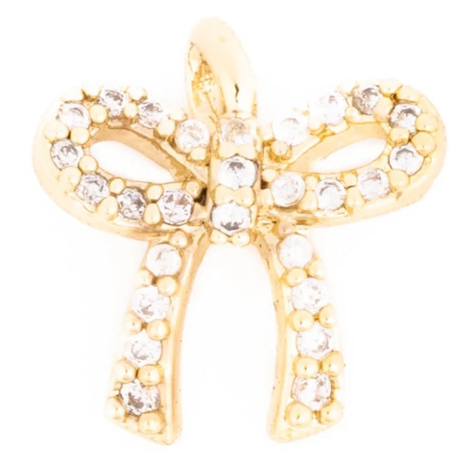 Michelle McDowell Luxe Bow Pave Charm