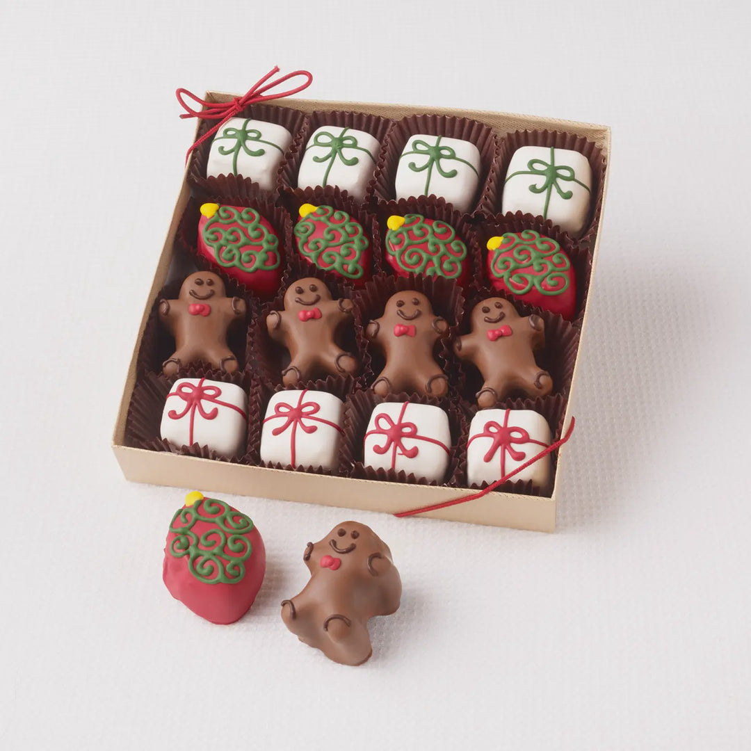 Sweet Shop USA 16oz 16pc Christmas Cake Bites Acetate