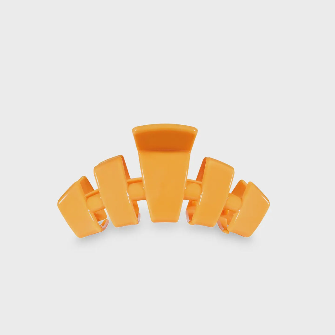 Teleties Classic Hair Clip -Tiny -Mango For It!