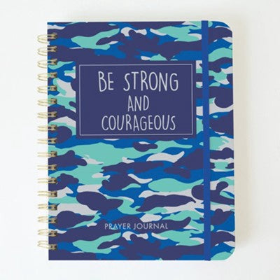 Mary Square Prayer Journal Be Strong and Courageous