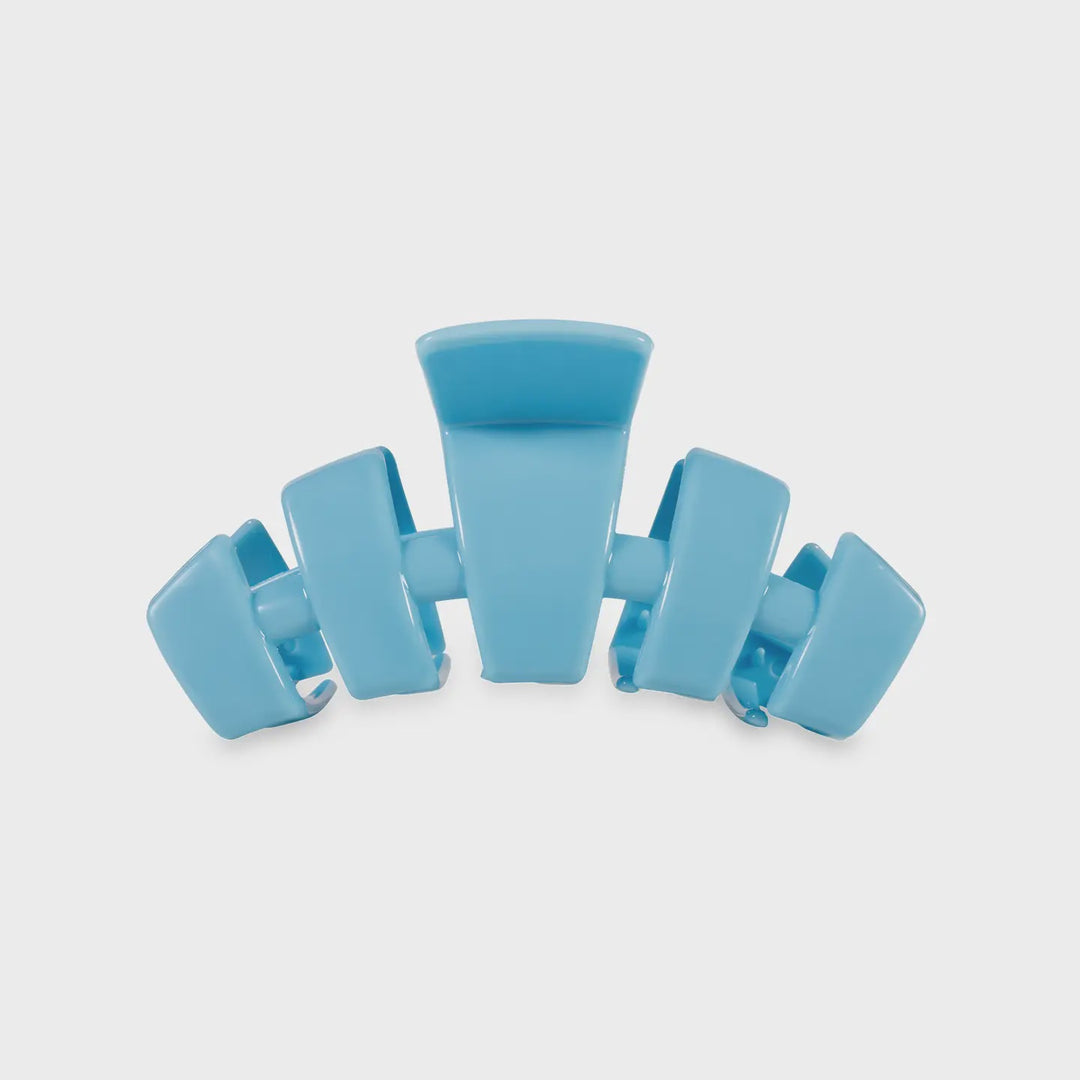 Teleties Classic Hair Clip - Small -Summer Sky