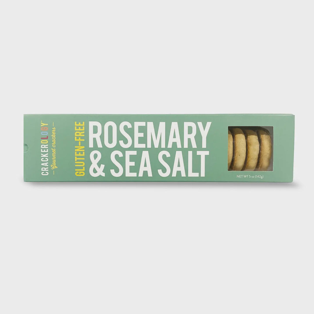 Crackerology Gluten-Free Rosemary & Sea Salt Crackers