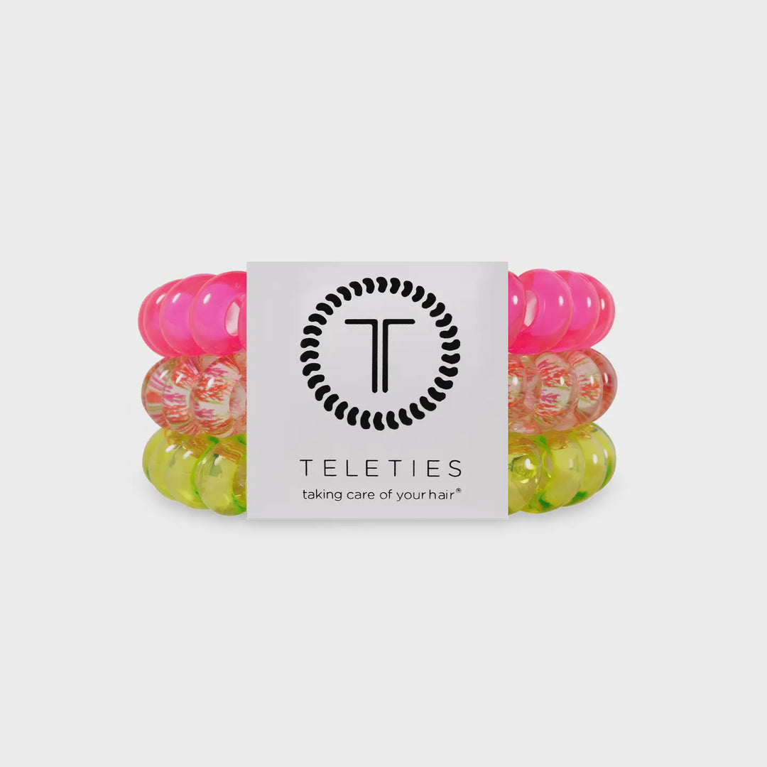 Teleties Tropical Punch Large Spiral Hair Coils