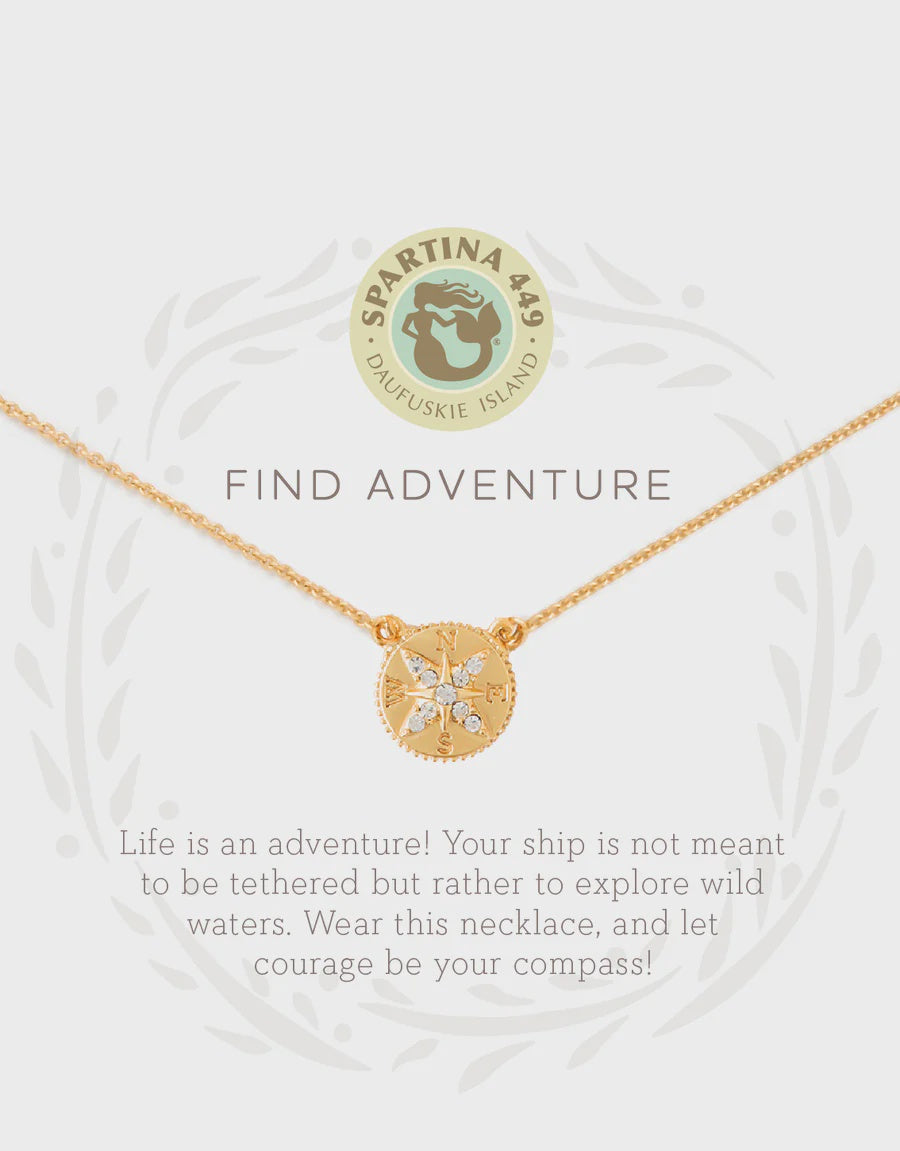 Spartina 449 Sea La Vie Adventure/Compass Necklace