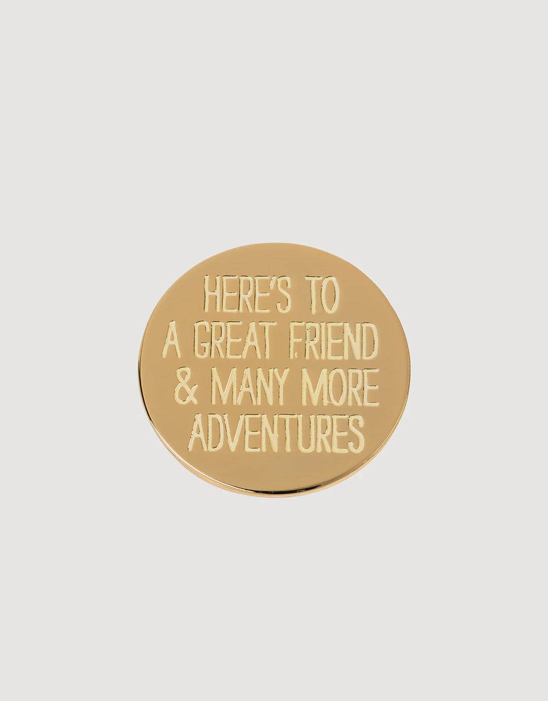 Spartina Locket Note Here's to a Great Friend