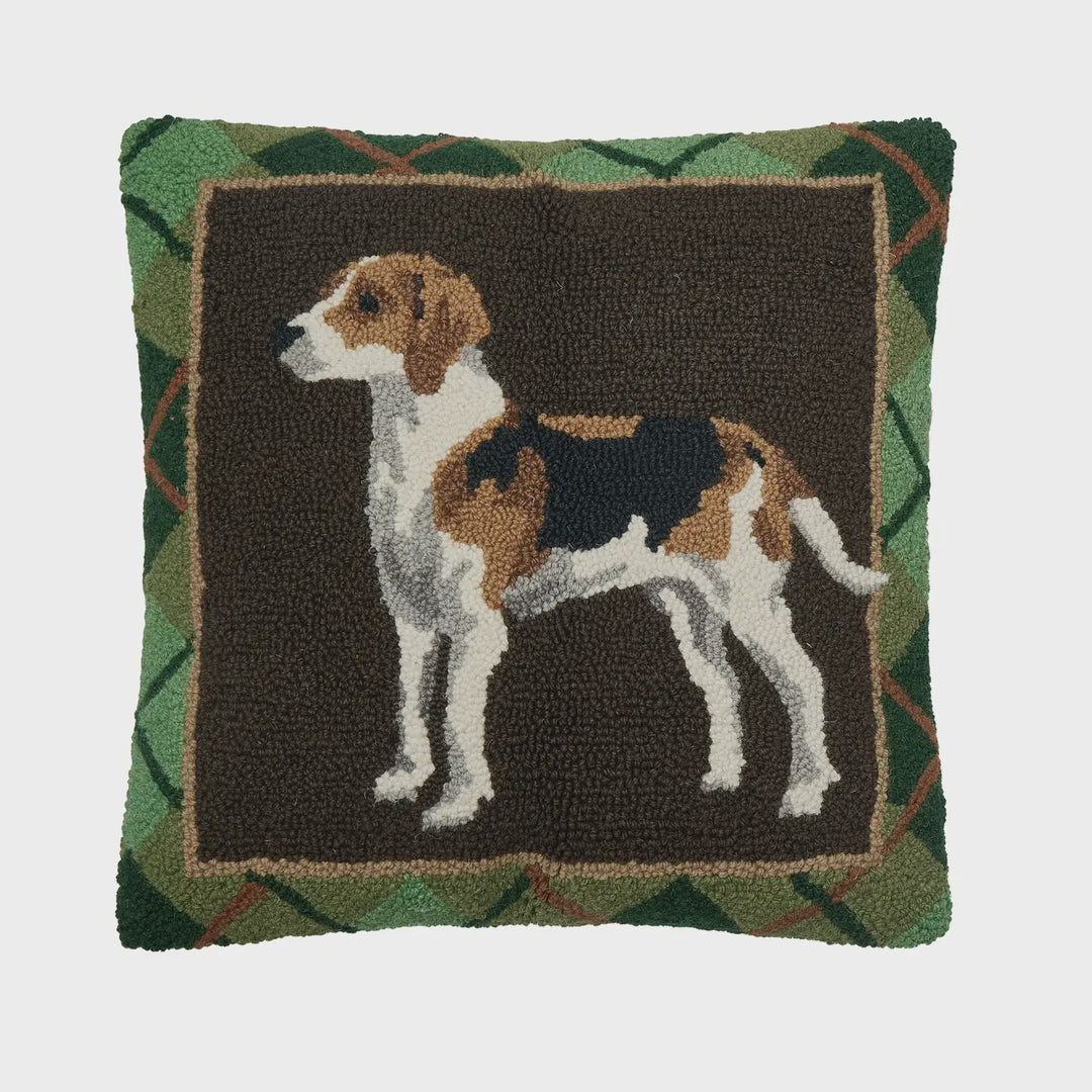 Peking Handicraft Foxhound Hook Pillow
