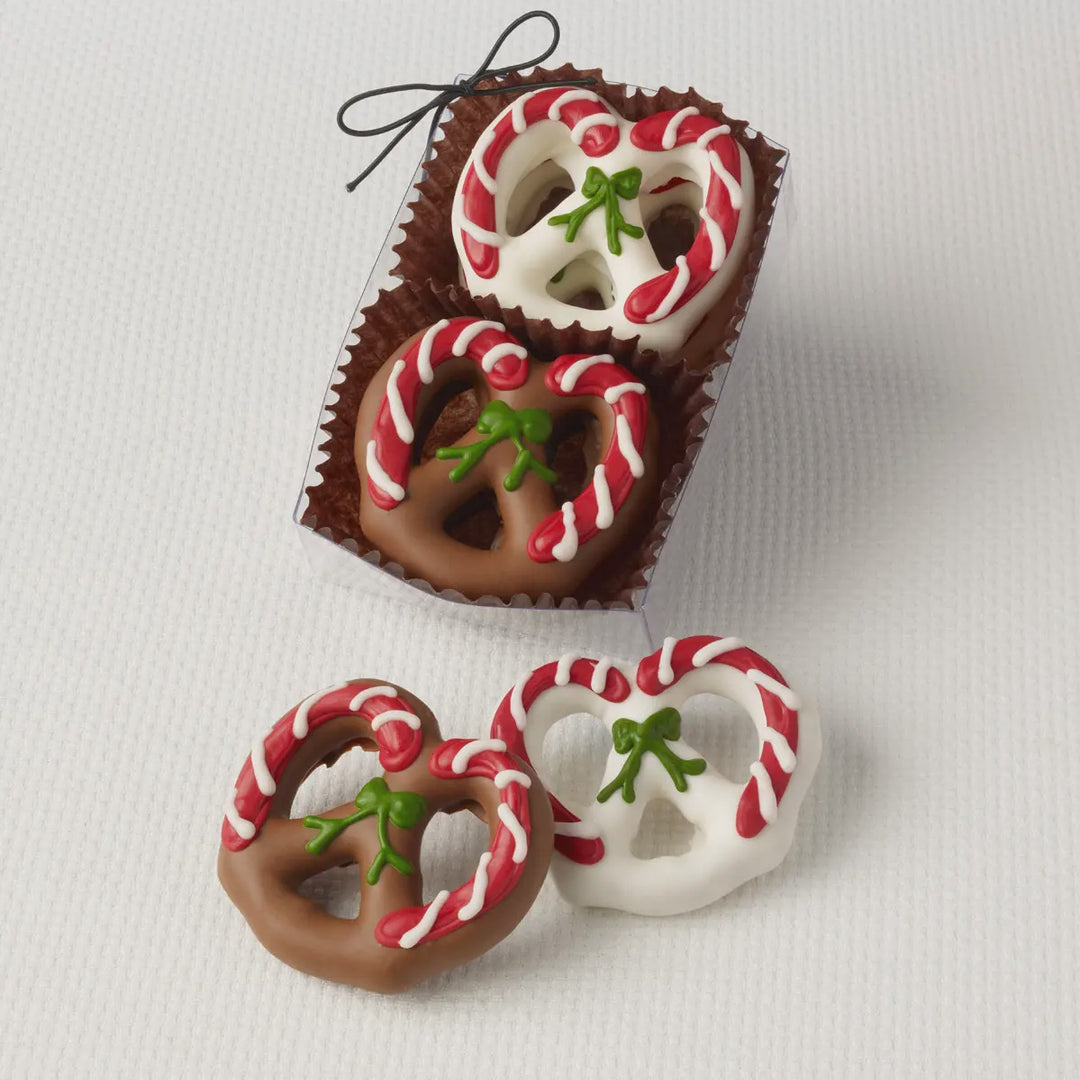 Sweet Shop USA 5oz (4pc) Christmas Pretzel Acetate