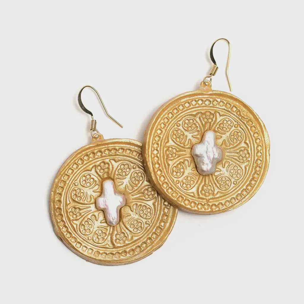 Hidden Truth Pearl Insert with Truth Cross Dangles