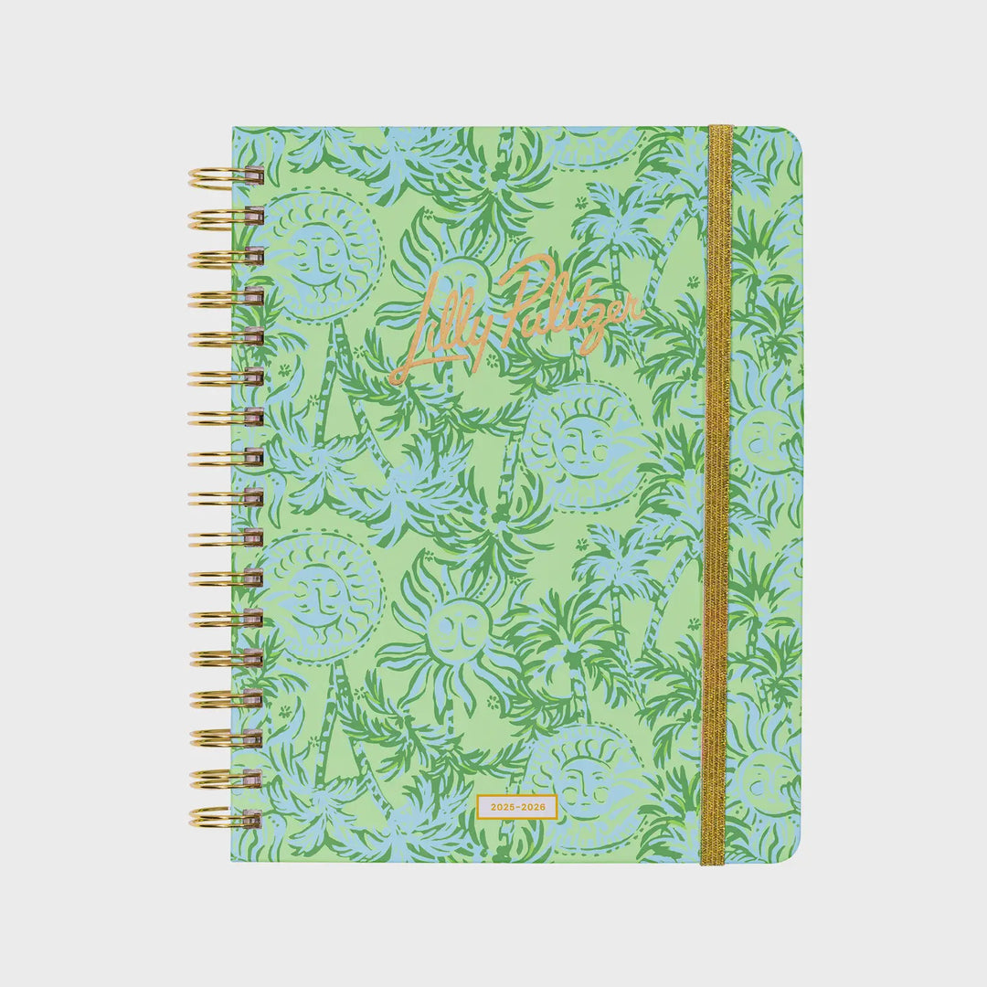 Lilly Pulitzer Large 17 Month Agenda, Catchin Rays