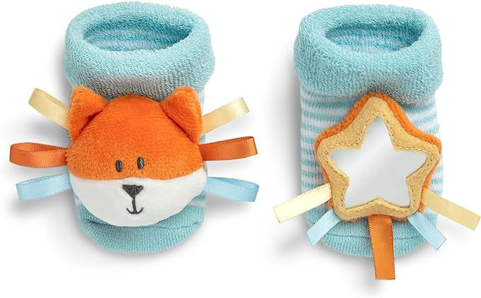 Demdaco Rattle Socks- Fox
