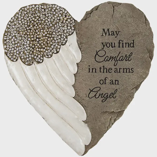 Arms of an Angel Beadworks Garden Stone