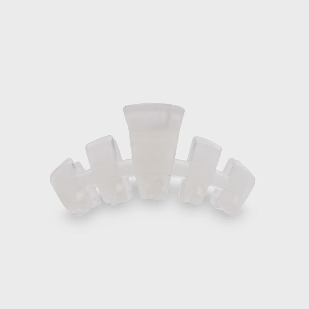 Teleties Classic Hair Clip - Tiny - Coconut White
