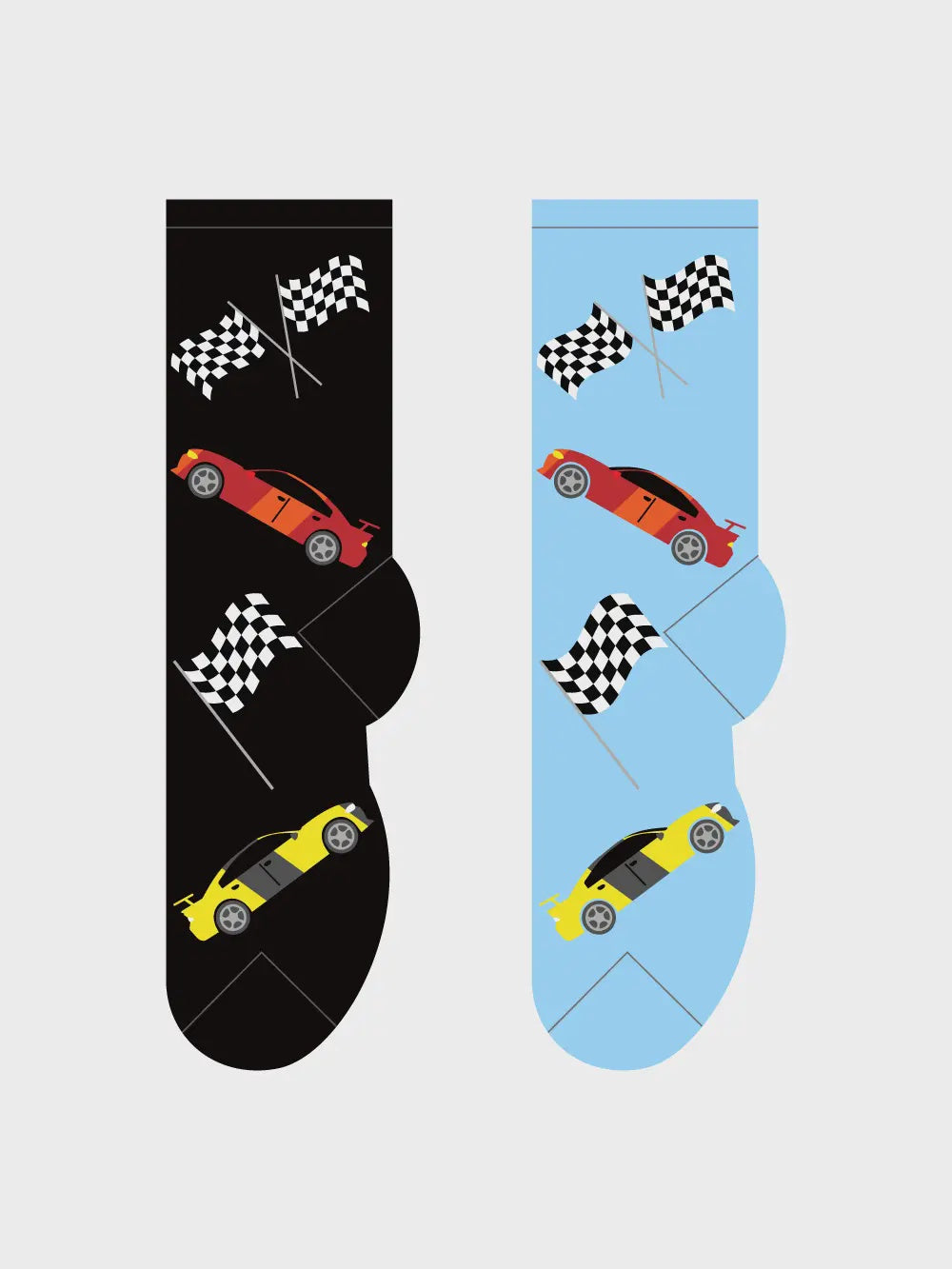 Foozy's Socks Racing Cars