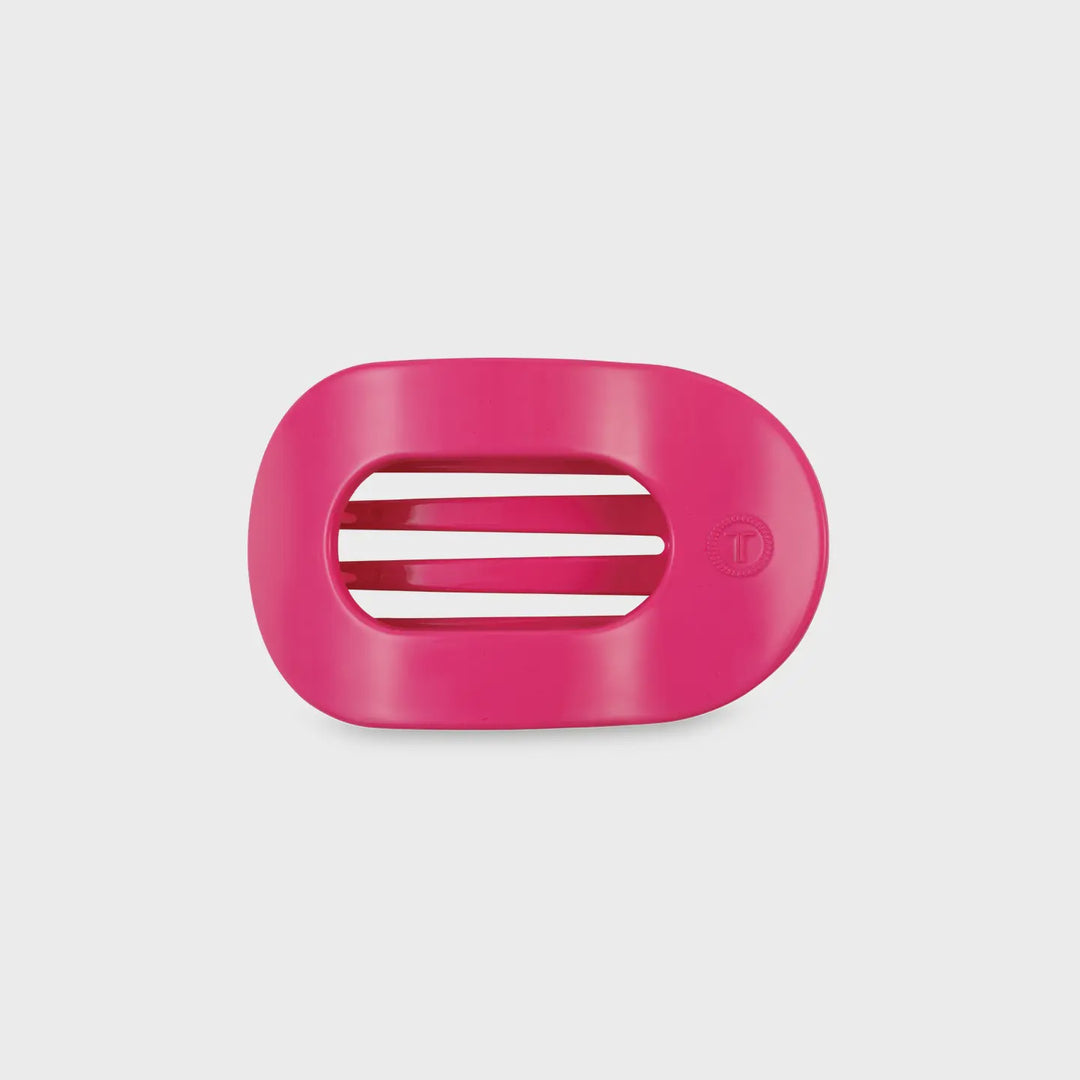 Teleties Tropical Punch Small Flat Round Hair Clip