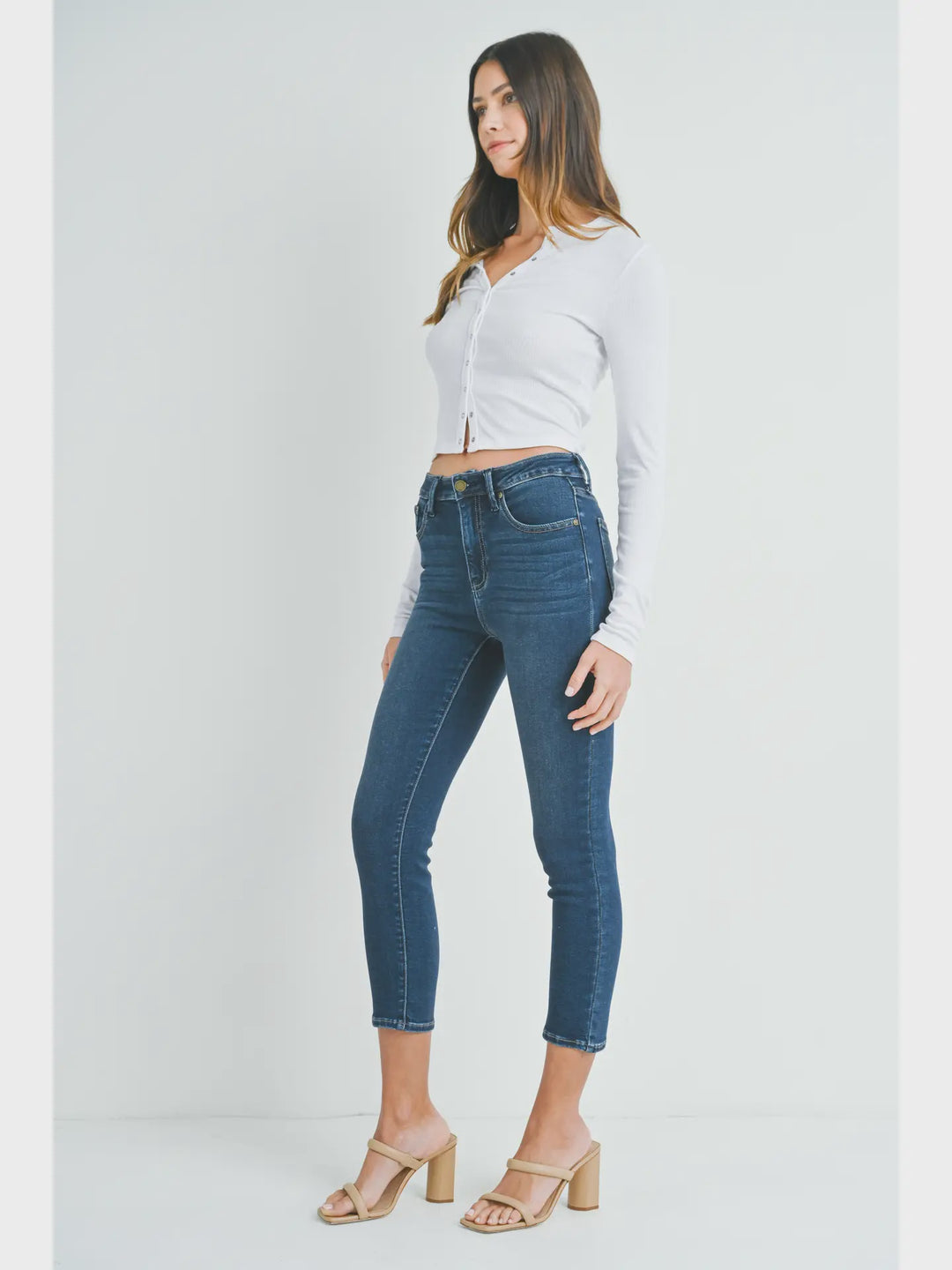 JBD Sculp Dark Denim Skinny Jeans