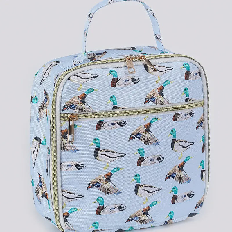 Sassy Kids Duck Hunting Printed Lunch Boxes Bag