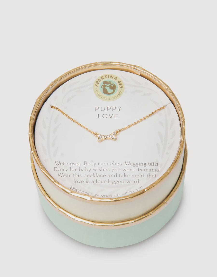 Spartina 449 Sea La Vie Puppy Love/Bone Necklace