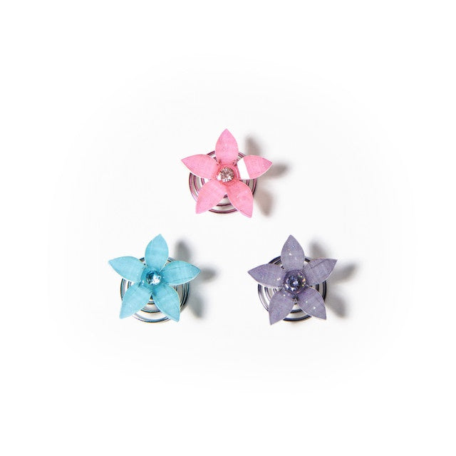 Del Sol Color-Changing Plumeria Hair Swirls