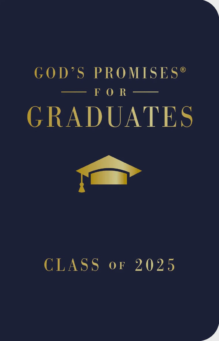 God's Promises for Graduates: Class of 2025 - Navy NKJV
