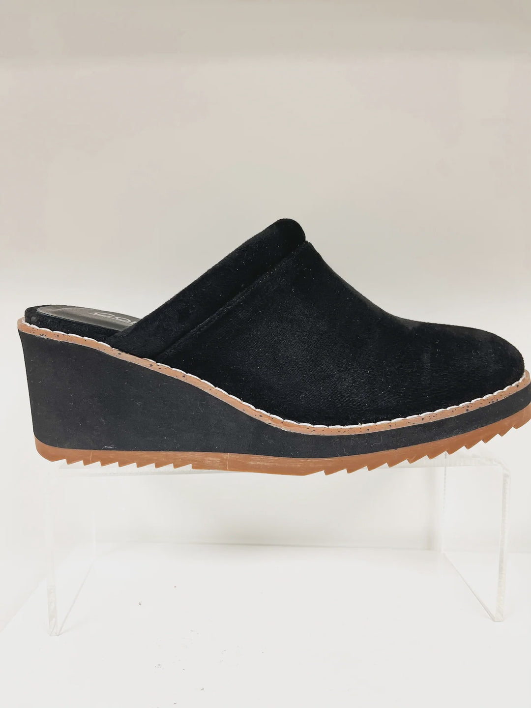 Corky's Black Faux Suede Skedaddle Shoes
