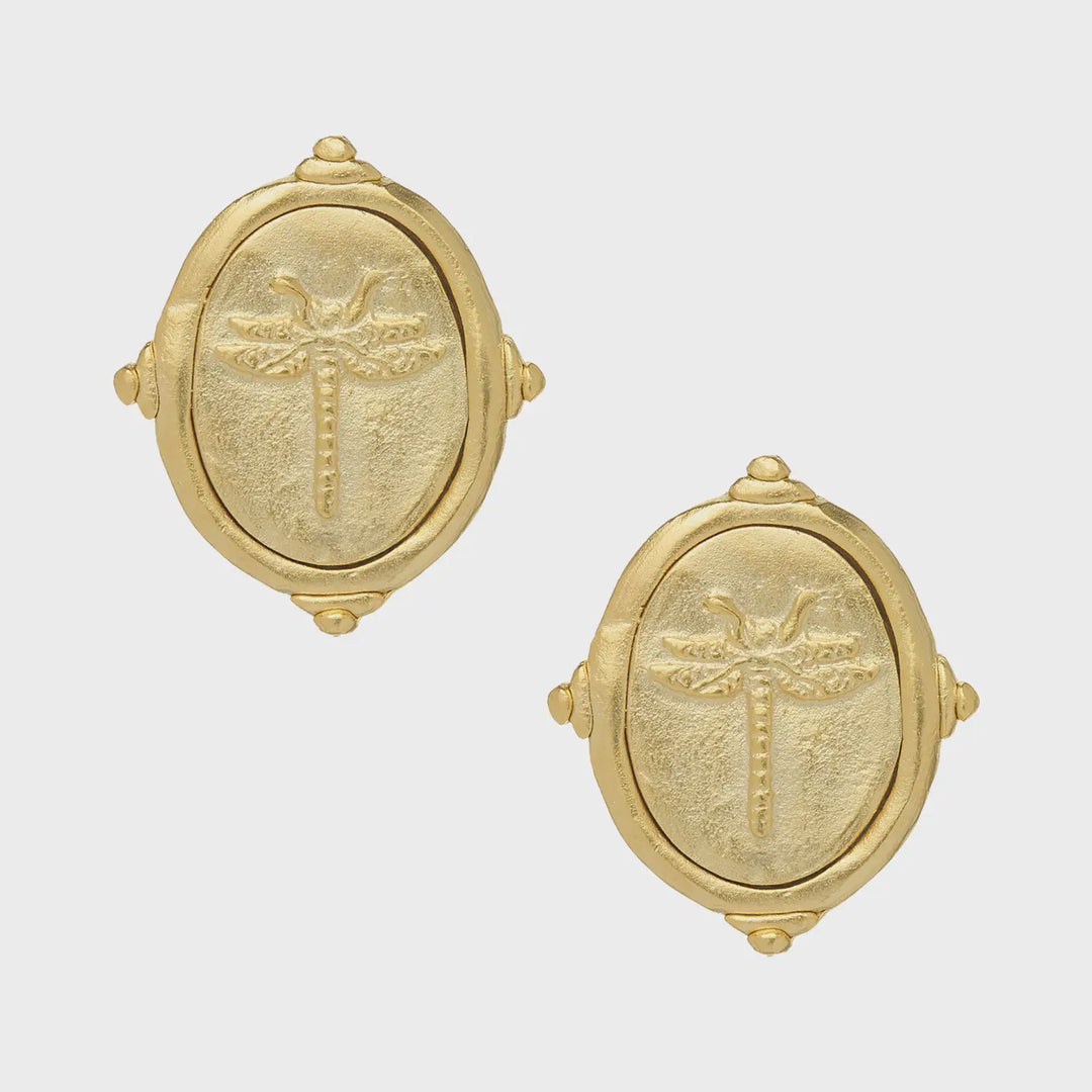 Susan Shaw Dragonfly Studs