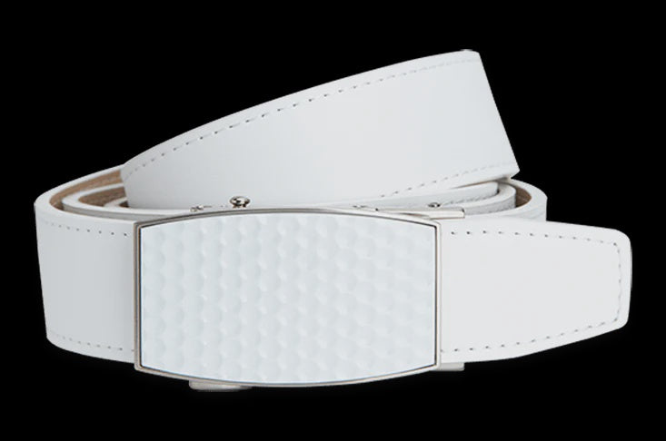 Nexbelt Aston Eagle White 1 3/8" Strap Golf Belt