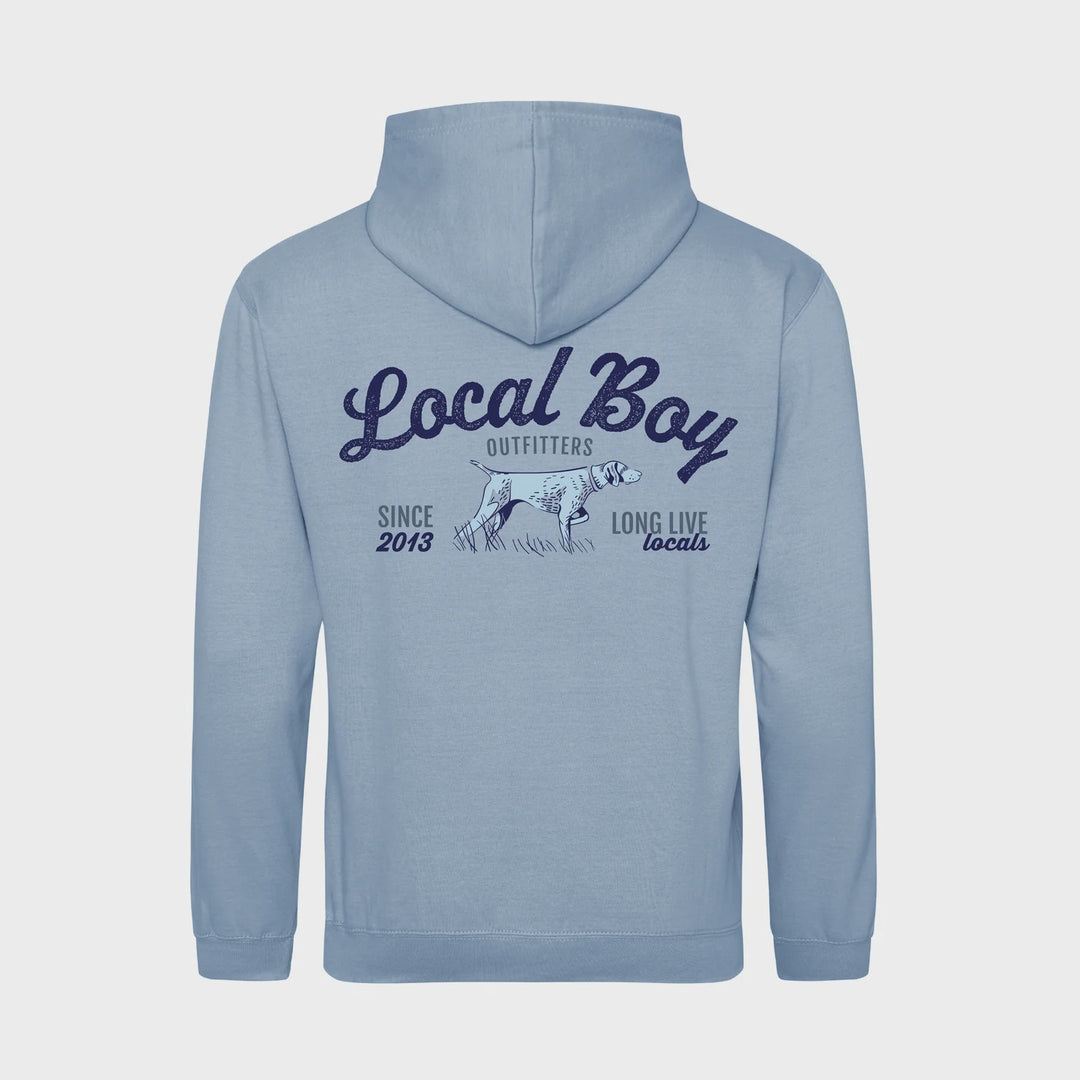 Local Boy Outfitters Sky Blue Brushwood Hoodie - Bird Dog Arch