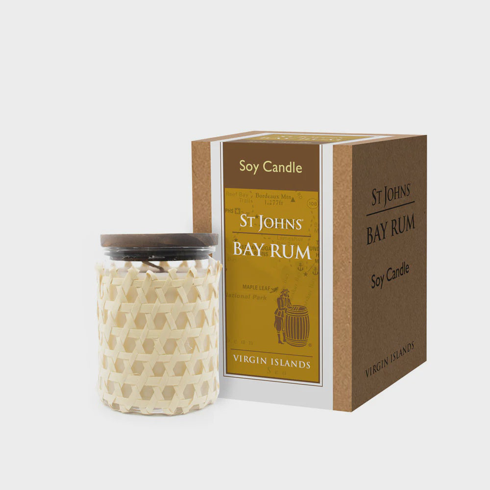St. Johns Soy Candle - Bay Rum