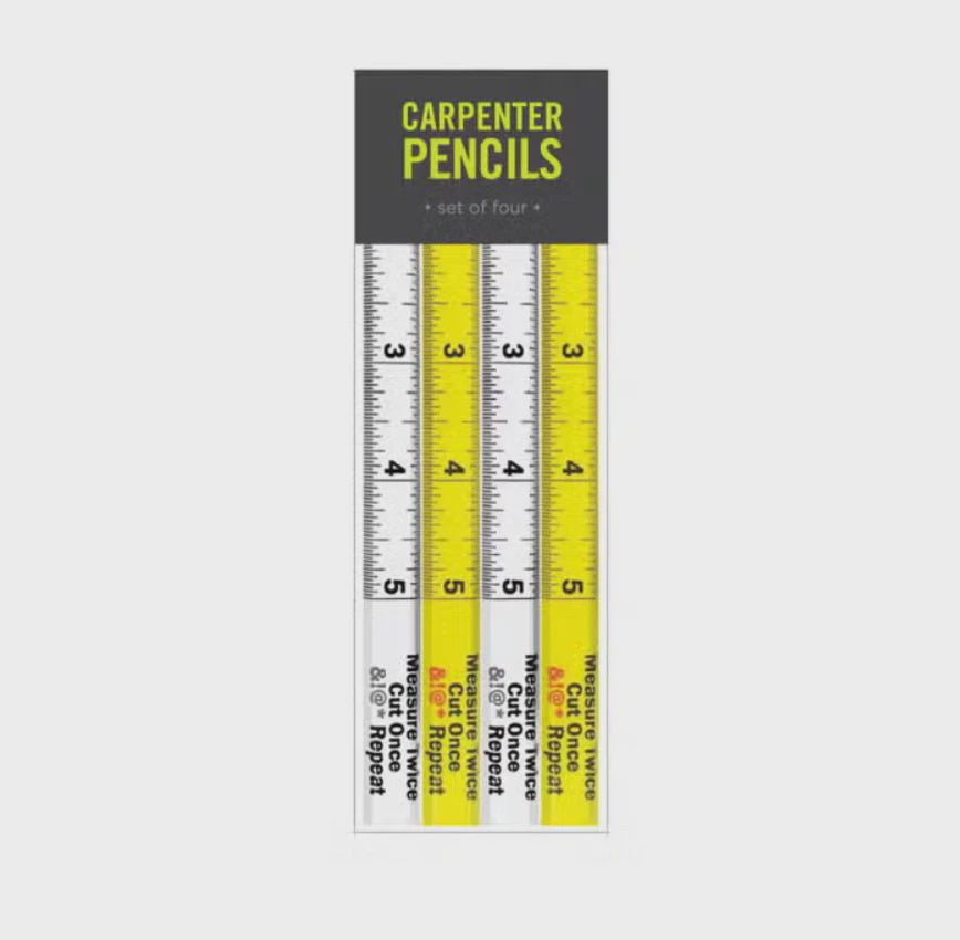 Snifty Carpenter Pencils Cut Once