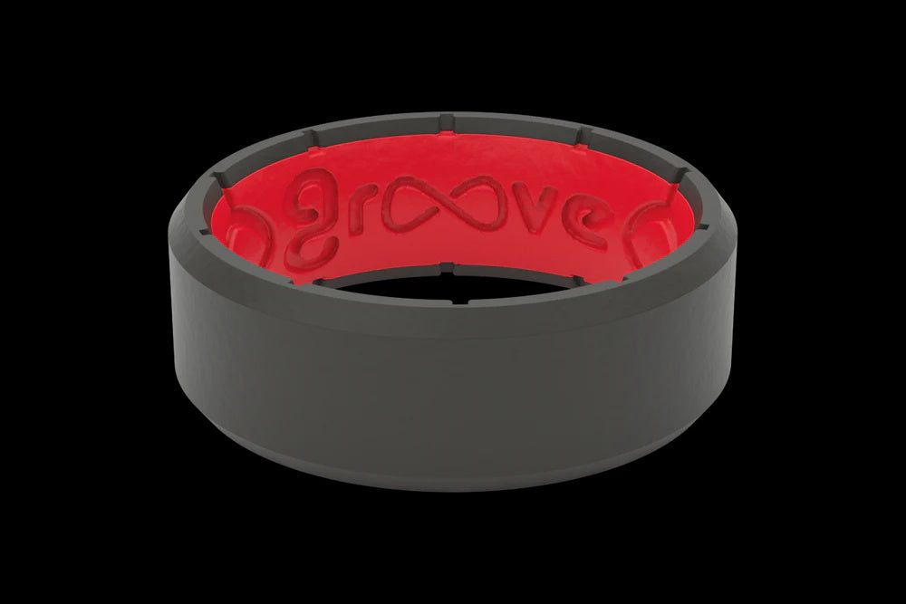 Groove Life Edge Black Red Ring