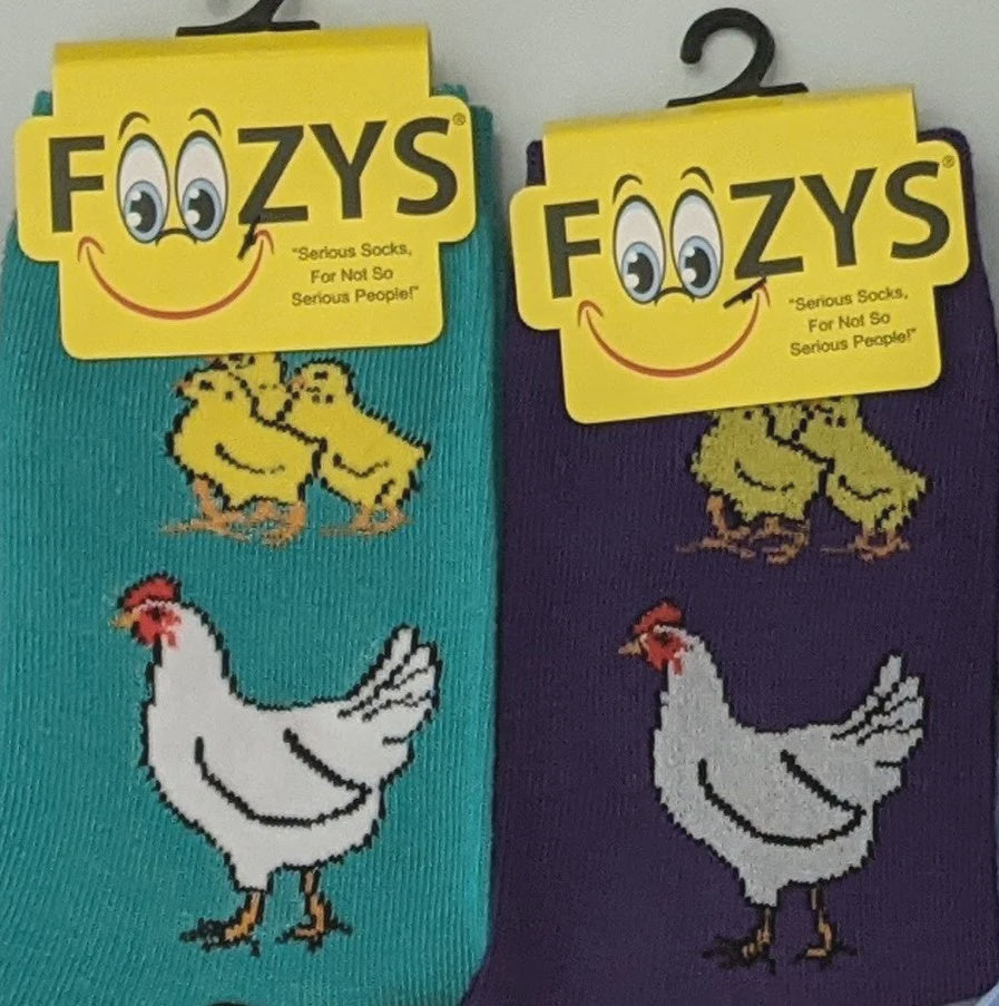 Foozy's Socks - Chicks & Chickens