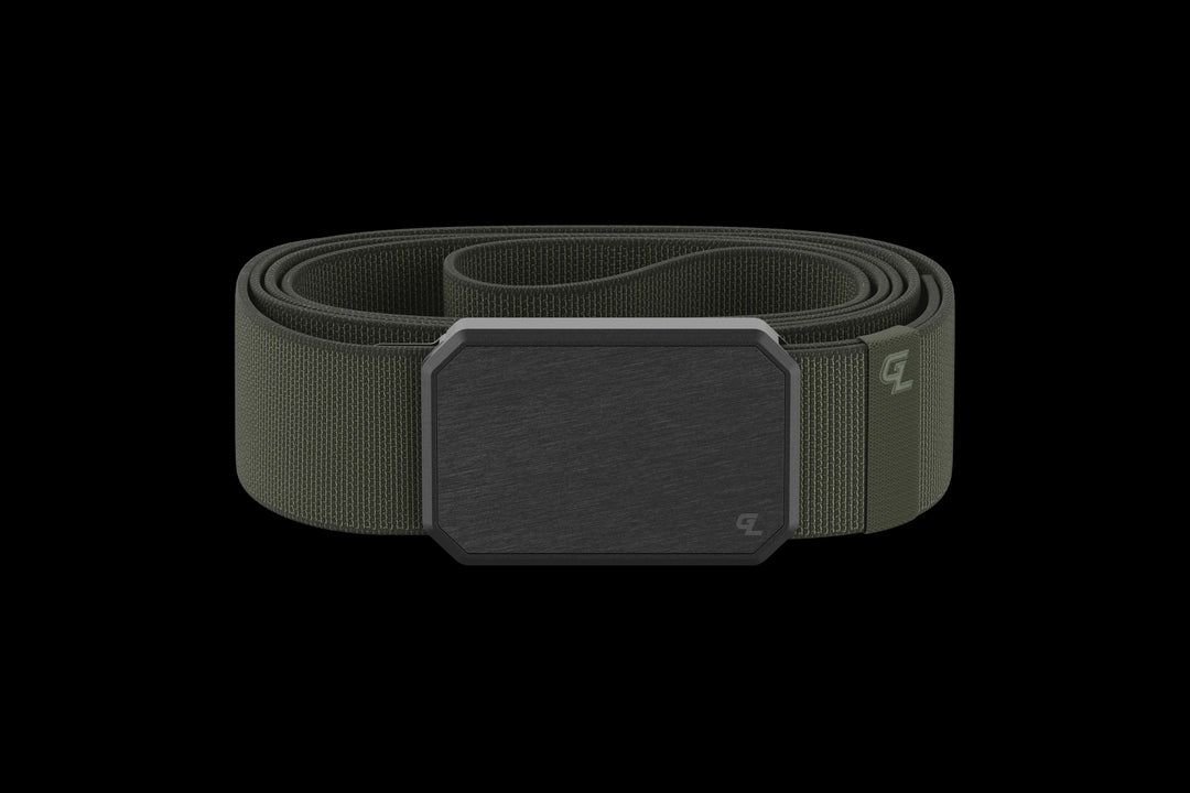 Groove Belt Olive/Gun Metal