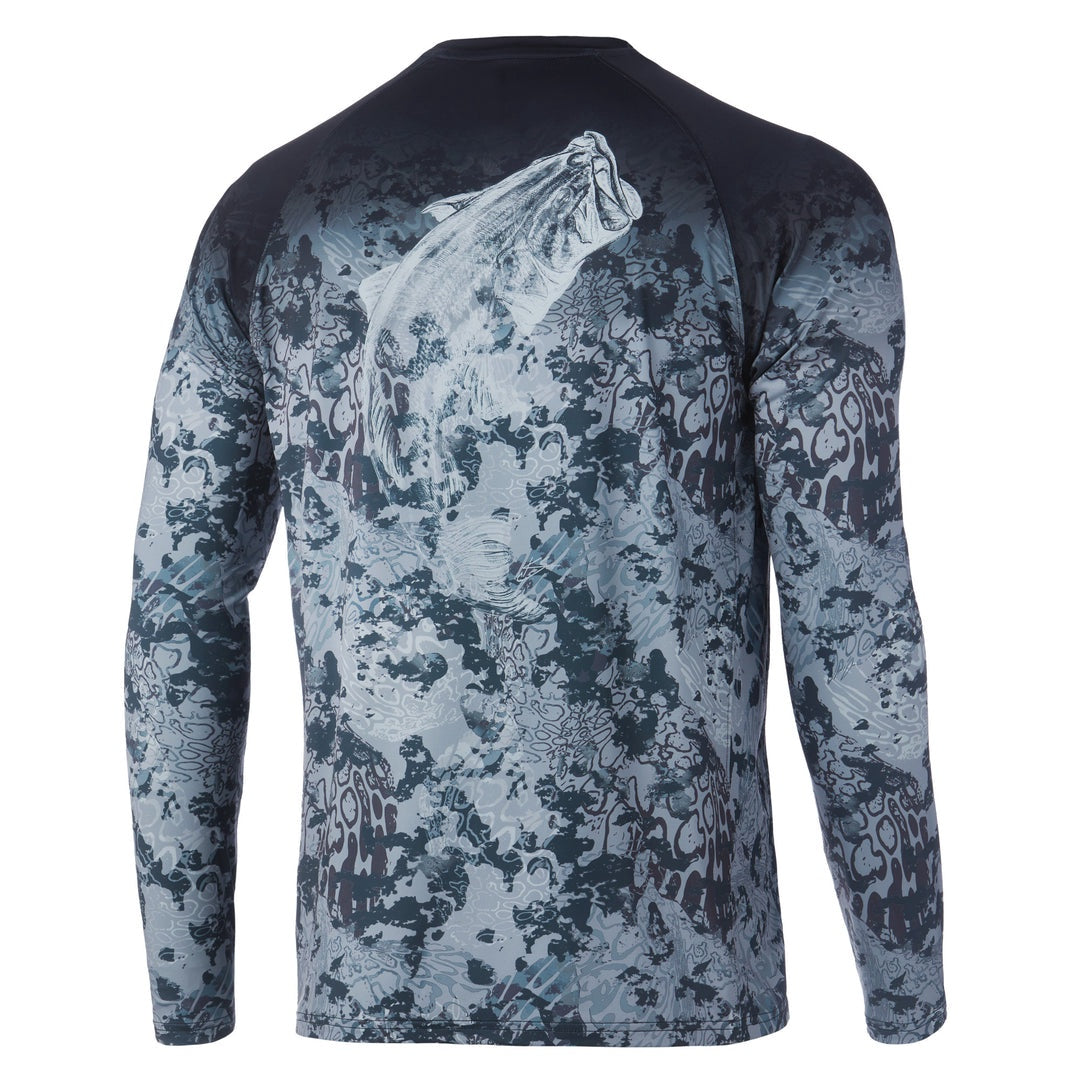 Huk Men's KC Fish Fade Pursuit Long Sleeve