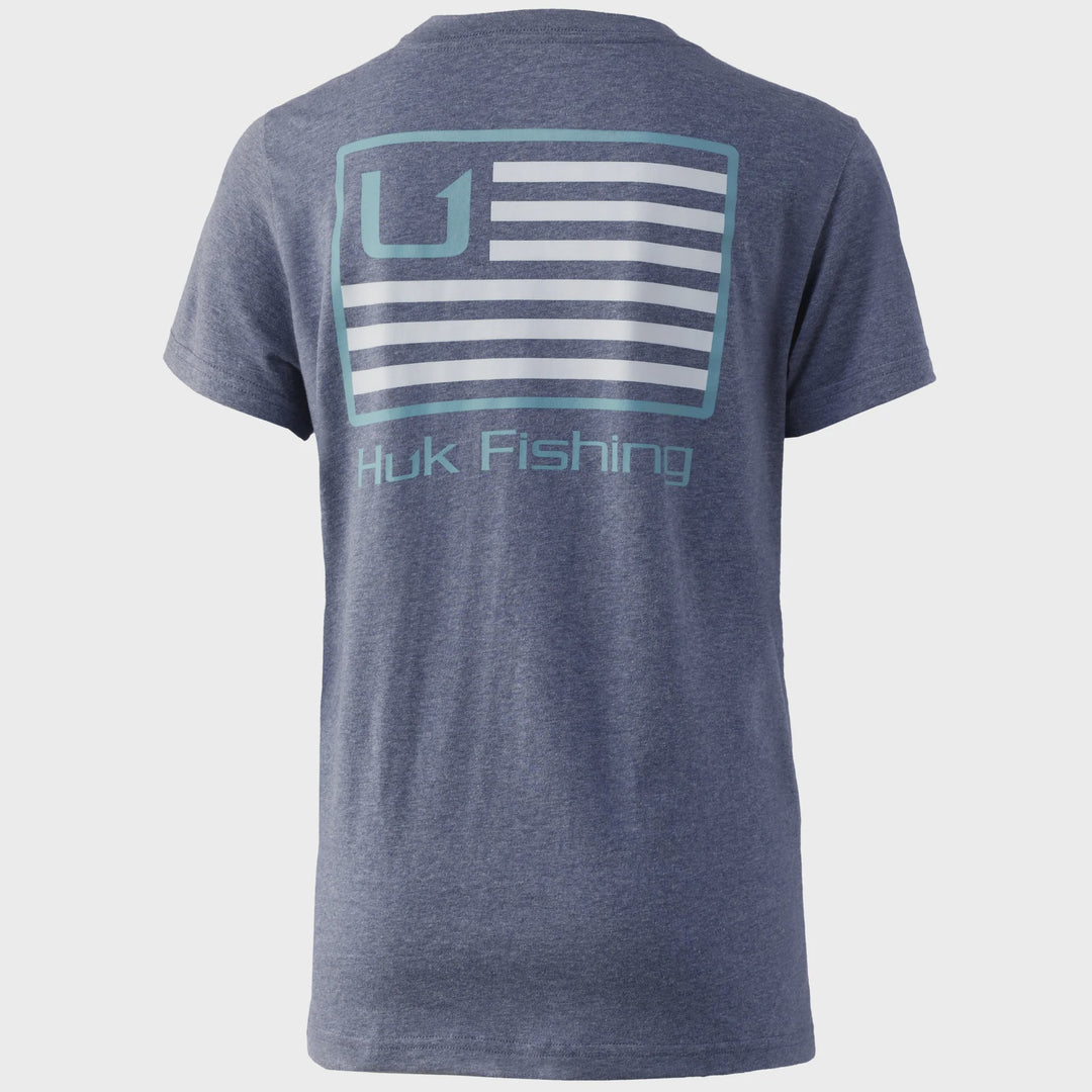 Huk Youth Huk and Bars Tee