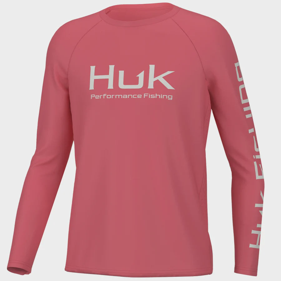 Huk Youth Pursuit Solid Long Sleeve