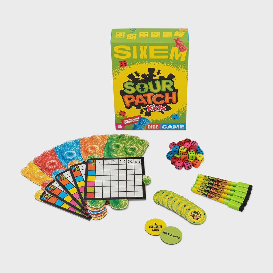 Sixem Sour Patch Kids Dice Game