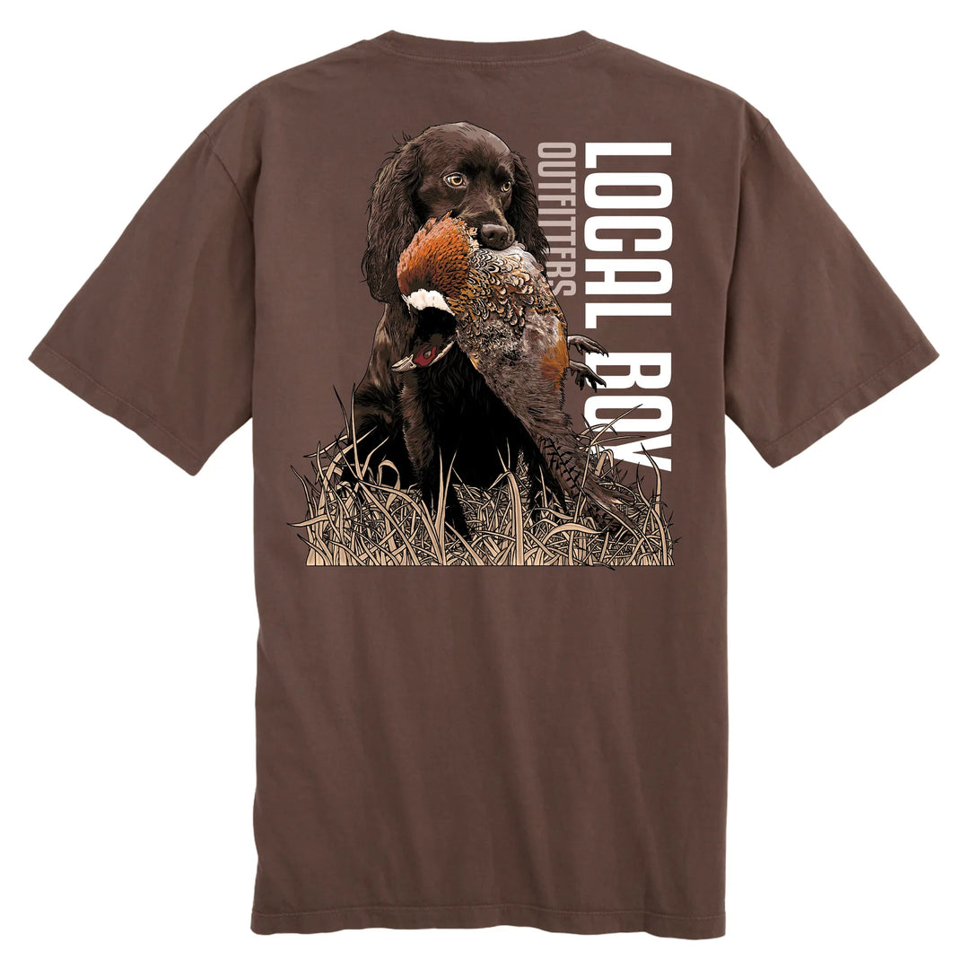 Local Boy Outfitters Espresso Upland Boykin Short Sleeve Tee